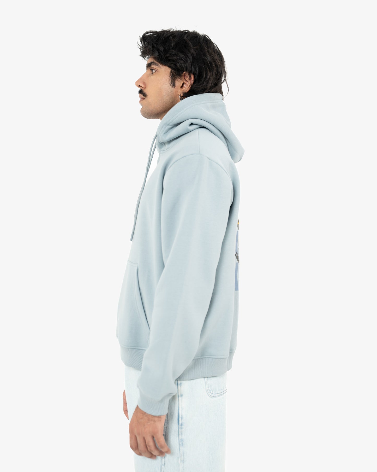 HIKE HOODIE IN SKY BLUE