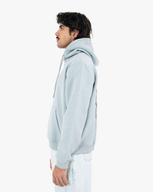 HIKE HOODIE IN SKY BLUE