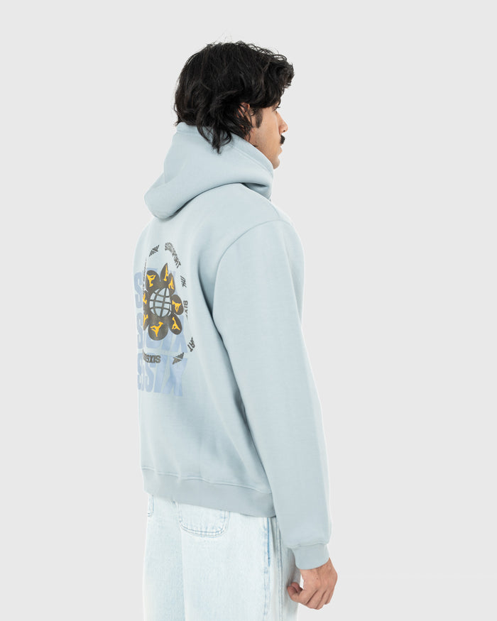 HIKE HOODIE IN SKY BLUE