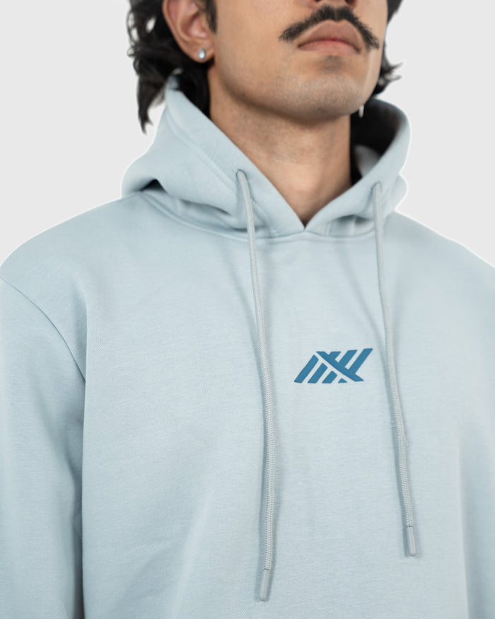 HIKE HOODIE IN SKY BLUE