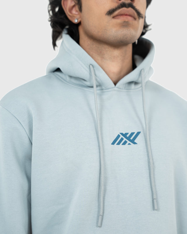 HIKE HOODIE IN SKY BLUE