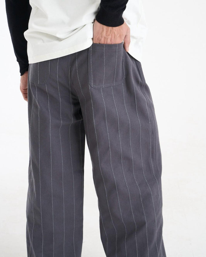 Stitchline Pants - Black