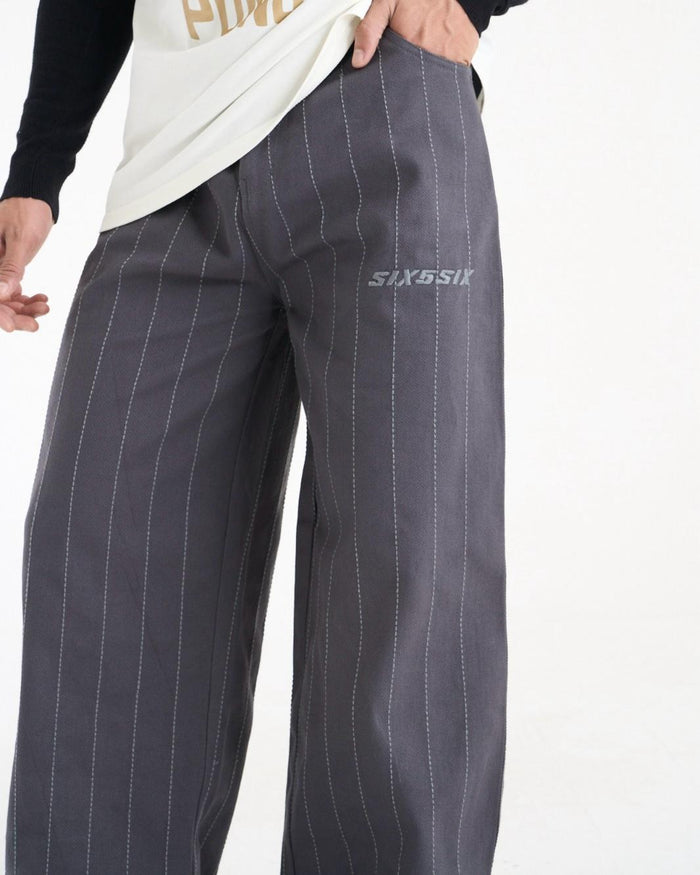 Stitchline Pants - Black