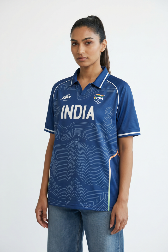 Official Team India 2026 Oversized Polo (Unisex)