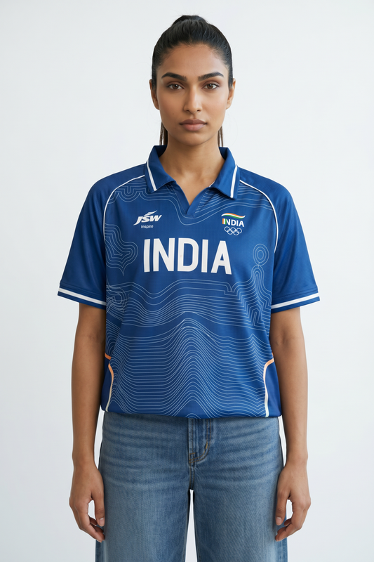 Official Team India 2026 Oversized Polo (Unisex)