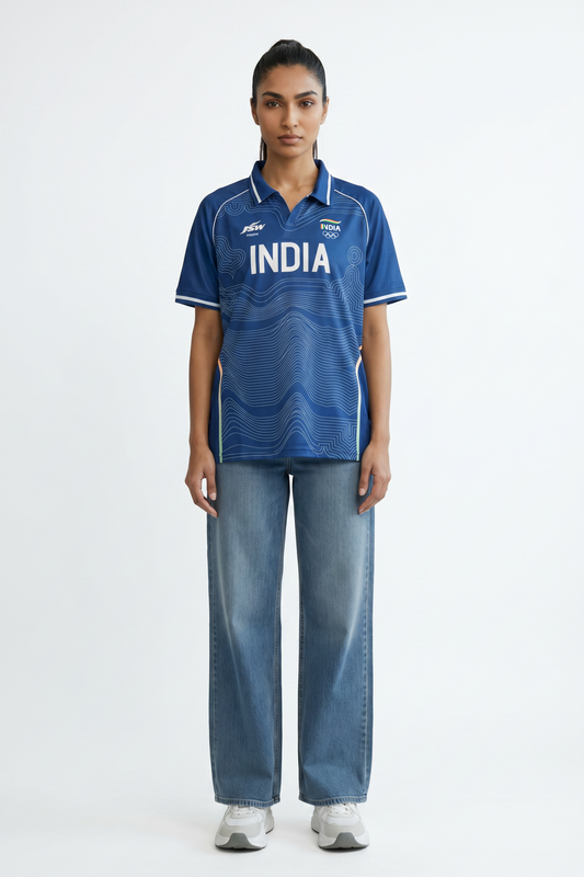 Official Team India 2026 Oversized Polo (Unisex)