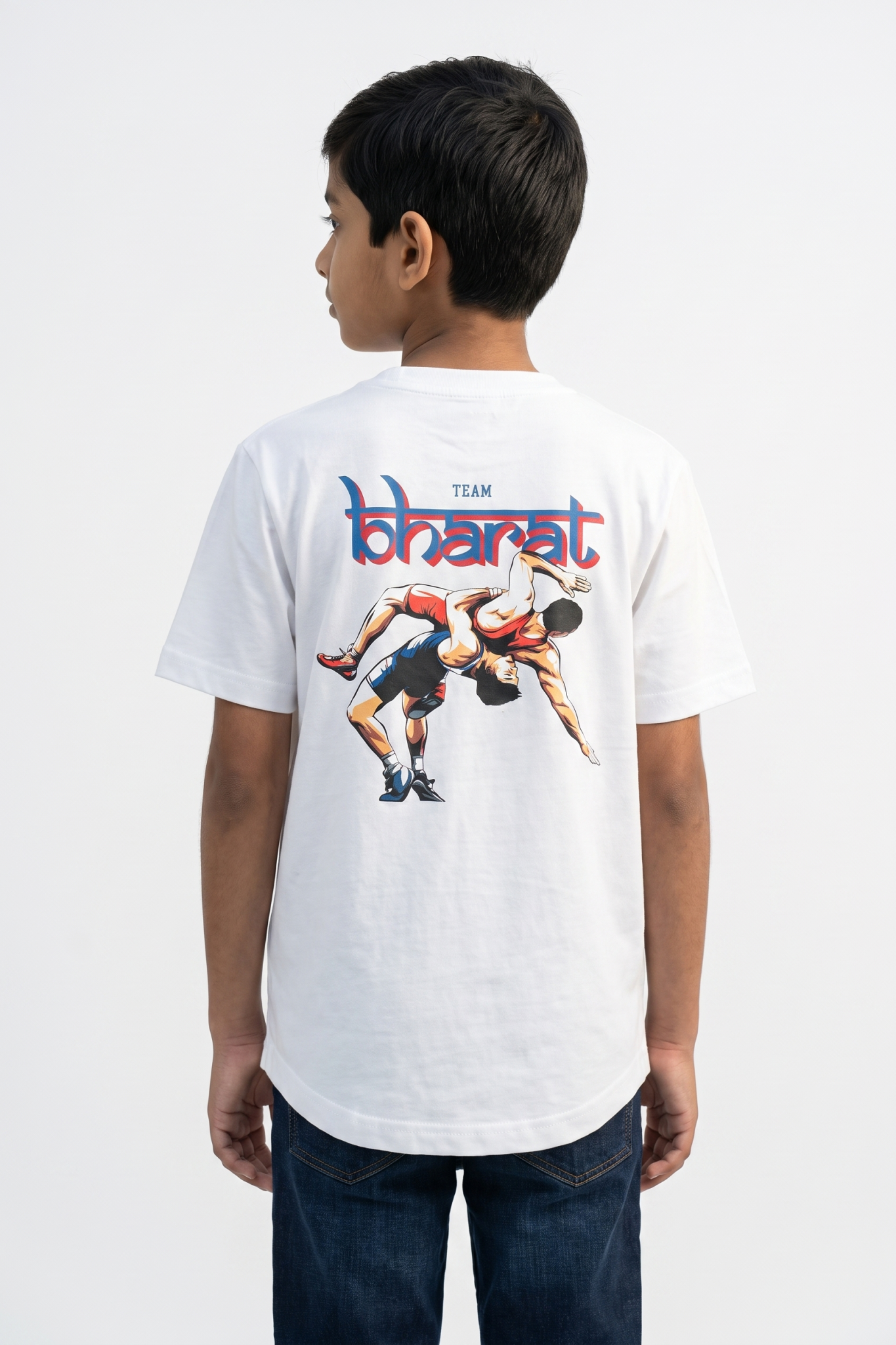 Team India Wrestling T-Shirt Kids