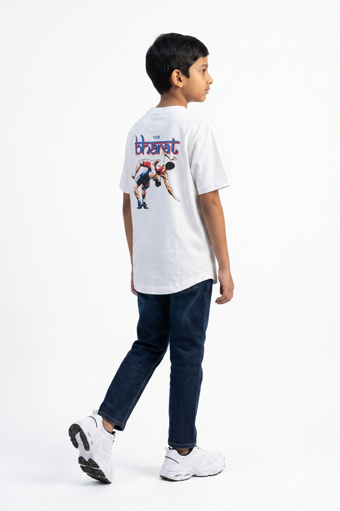 Team India Wrestling T-Shirt Kids