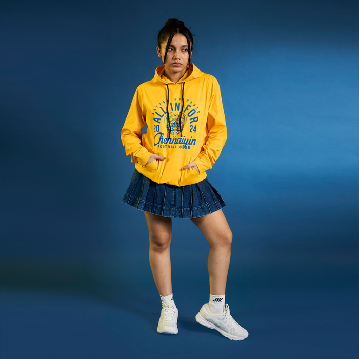 Chennaiyin FC-Official  Hoodie 2024-25-Yellow
