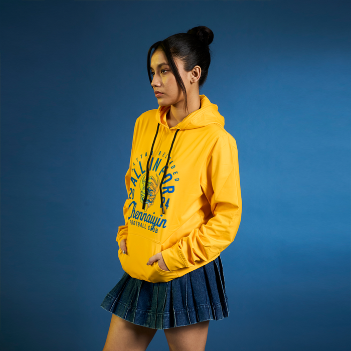 Chennaiyin FC-Official  Hoodie 2024-25-Yellow