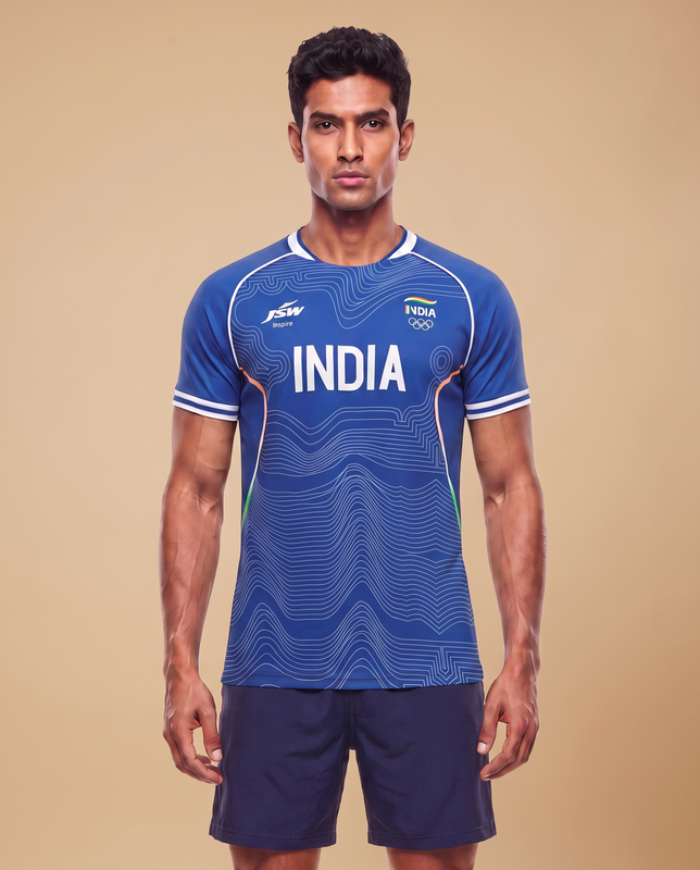 Official Team India 2026 Travel Jersey (Unisex)