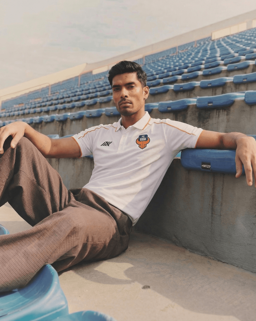 FC GOA Travel Polo White 2026