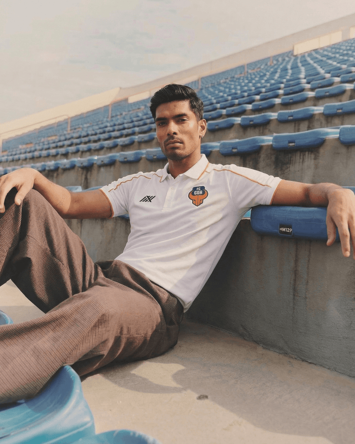 FC GOA Travel Polo White 2026
