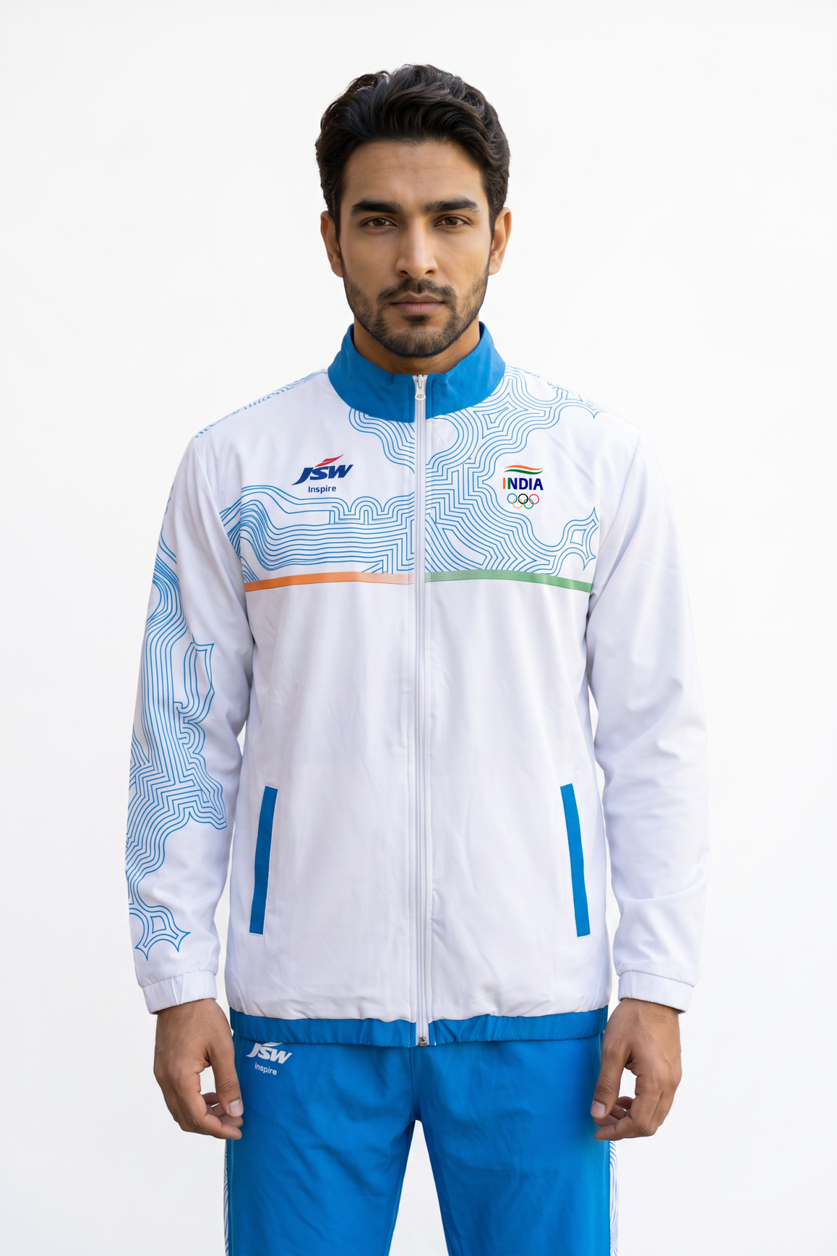 Official Team India 2026 Podium Track Jacket (Unisex)