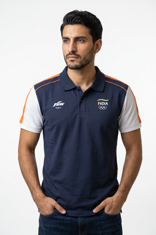 Team India Navy Polo