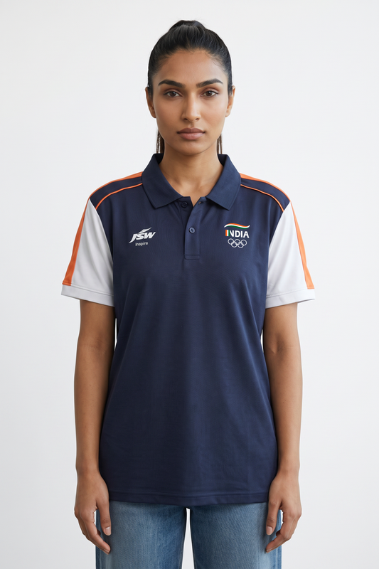 Team India Navy Polo