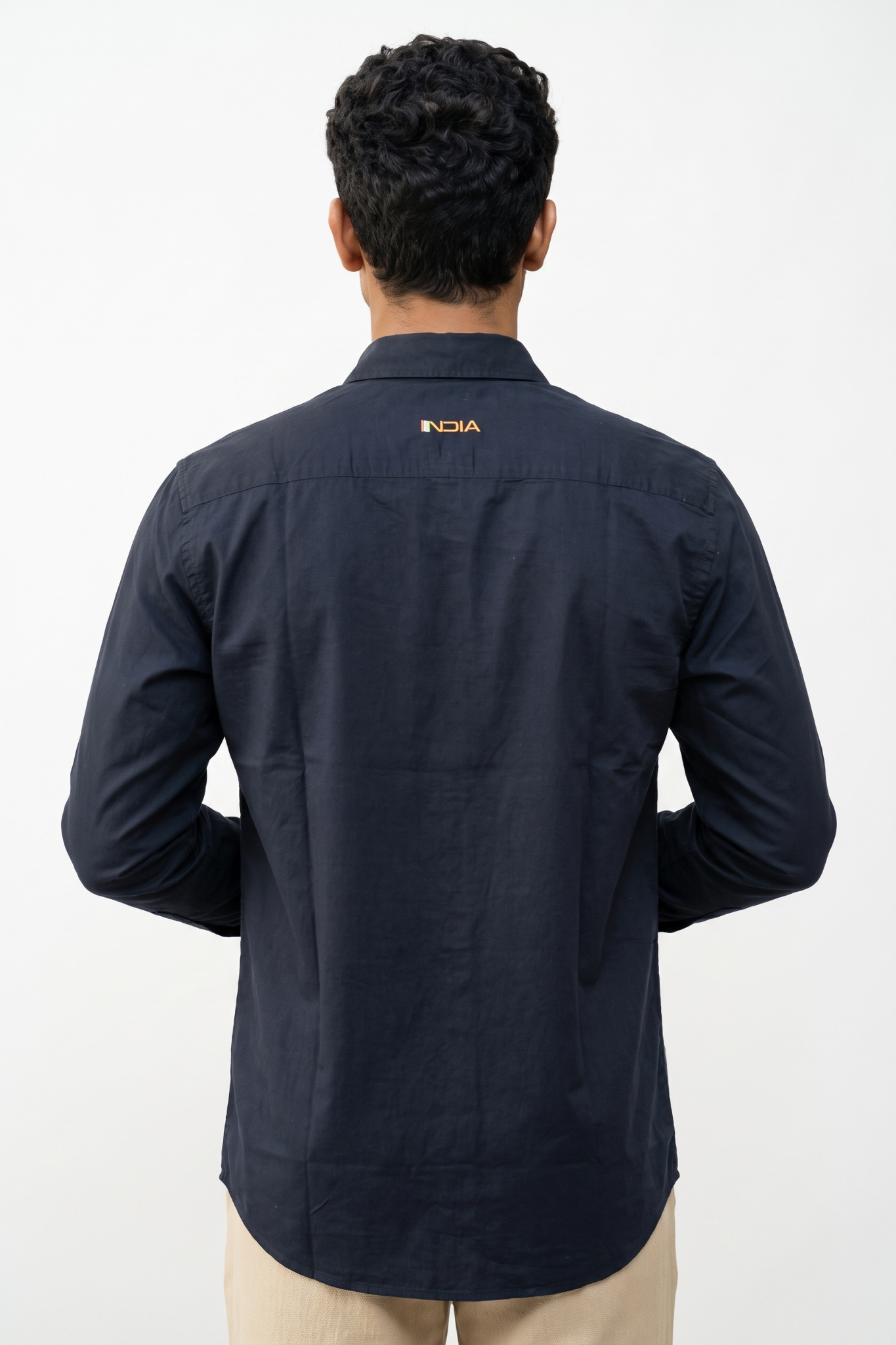 Team India Off Field Shirt Navy