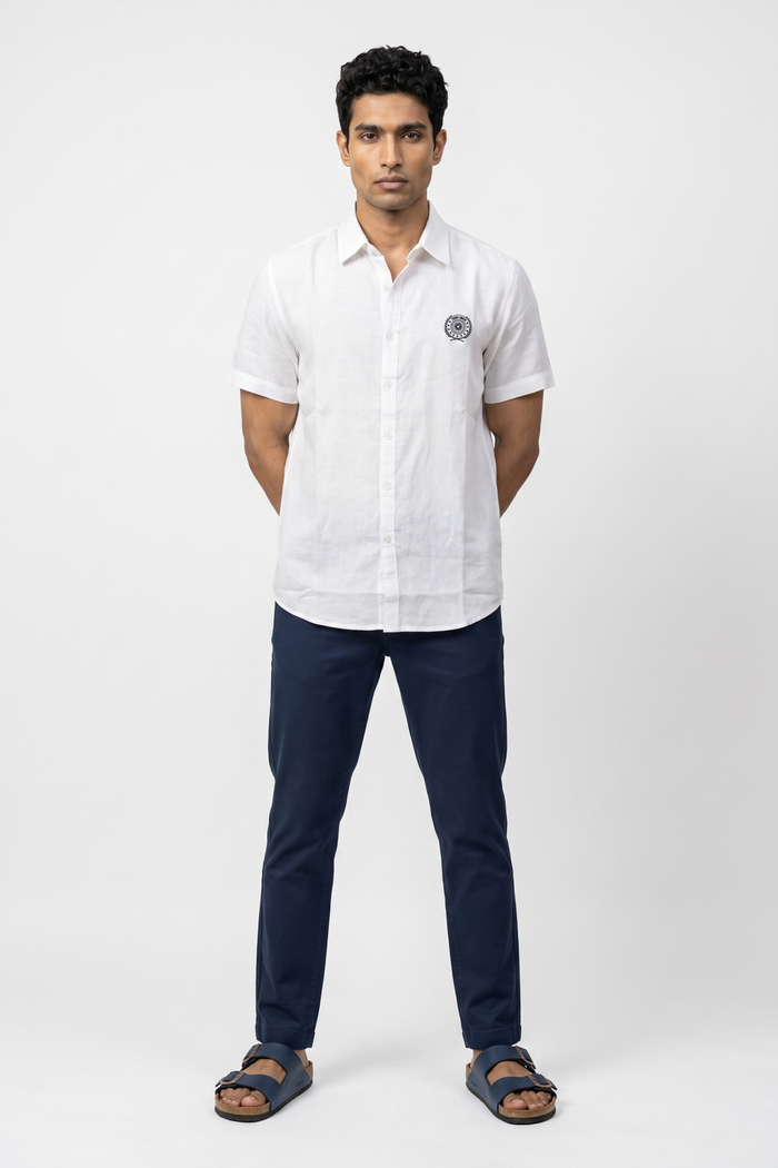 Team India Off Field Shirt White
