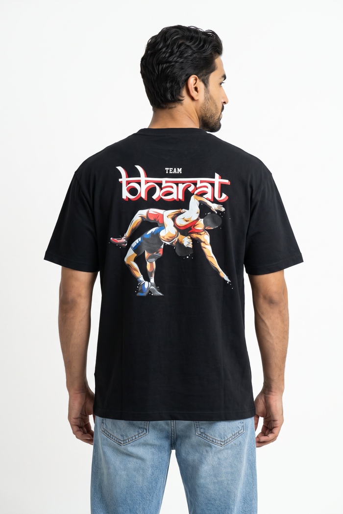 Team India Wrestling T-Shirt