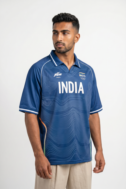 Official Team India 2026 Oversized Polo (Unisex)