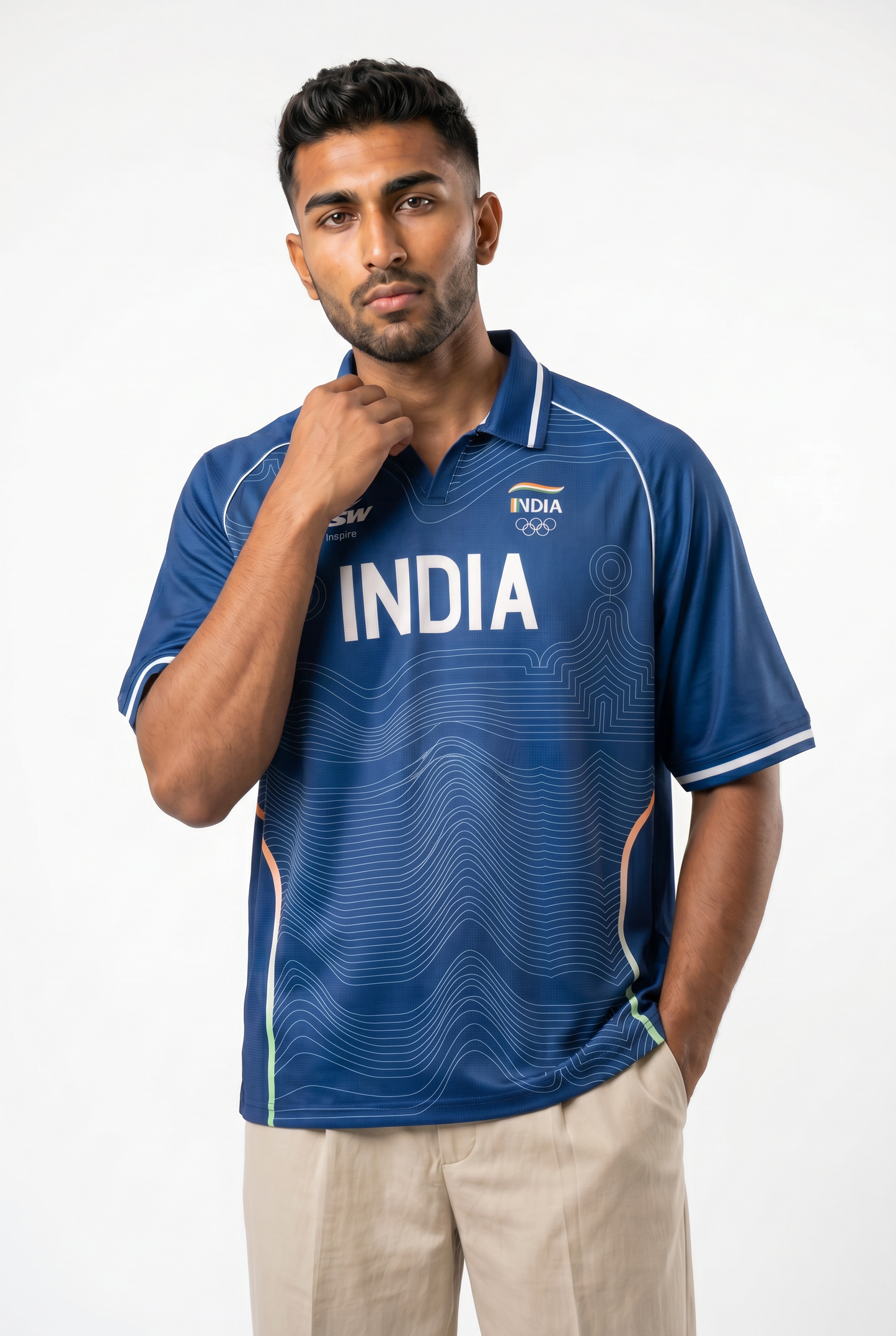 Official Team India 2026 Oversized Polo (Unisex)