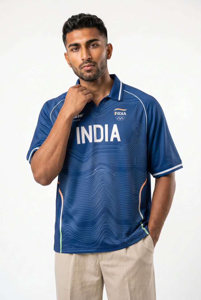 Official Team India 2026 Oversized Polo (Unisex)