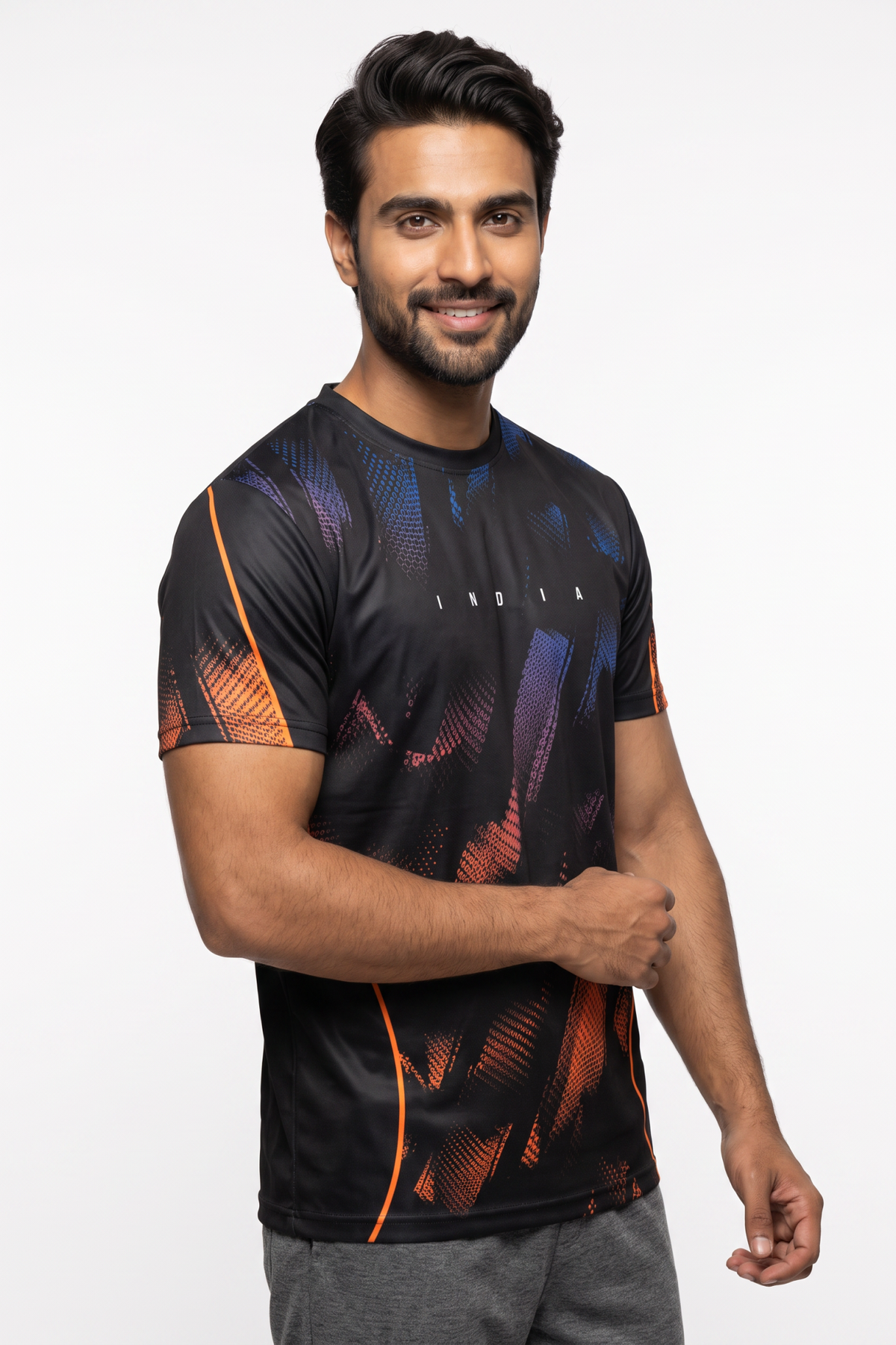 Official Team India Black Stadium Jersey