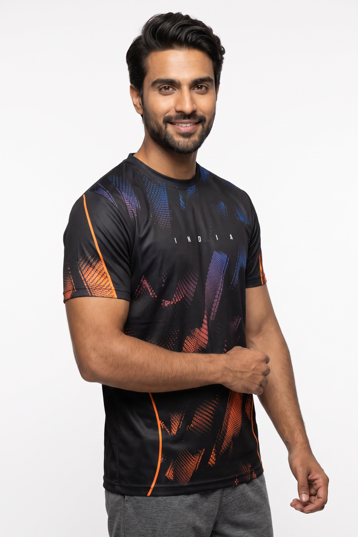 Official Team India Black Stadium Jersey