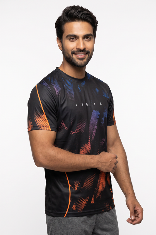 Official Team India Black Stadium Jersey