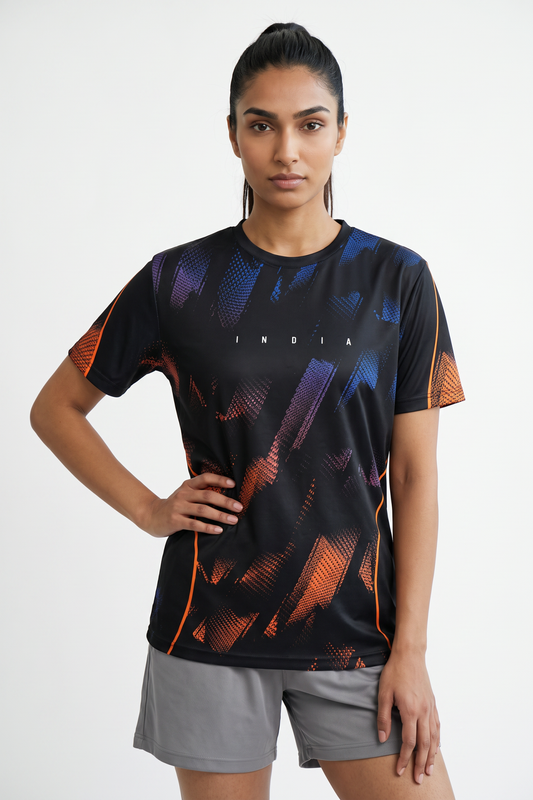Official Team India Black Stadium Jersey
