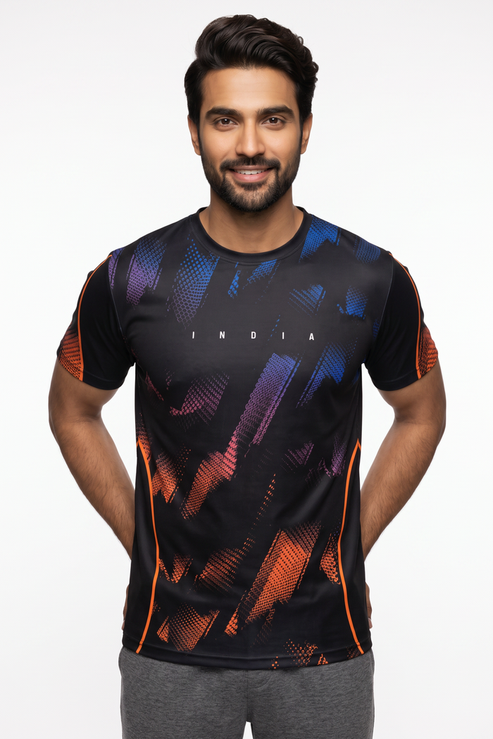 Official Team India Black Stadium Jersey
