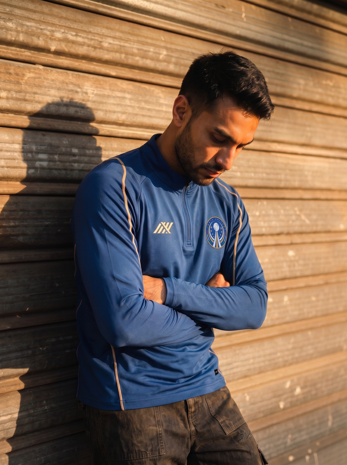 POWERPLAY HALF ZIP TOP