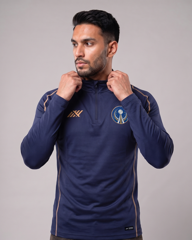 POWERPLAY HALF ZIP TOP