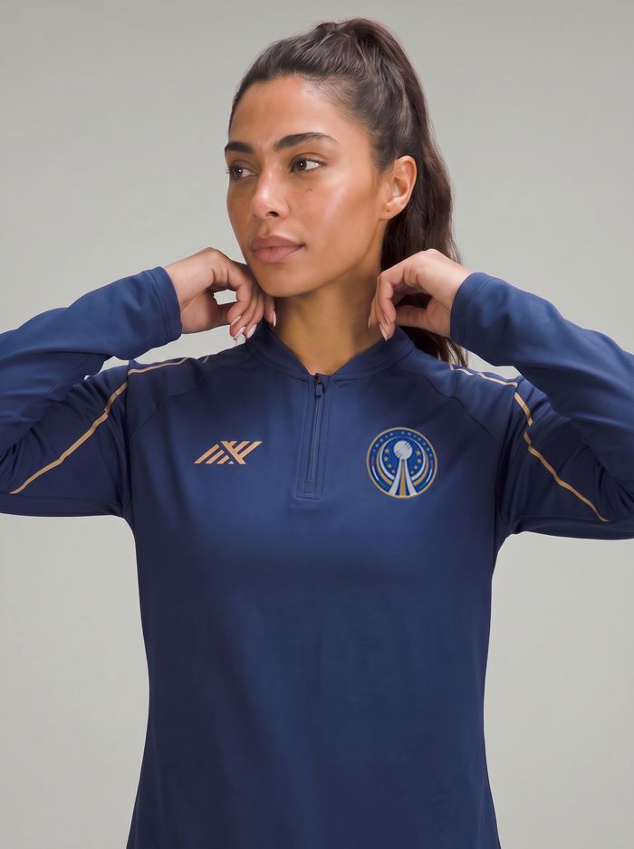 POWERPLAY HALF ZIP TOP