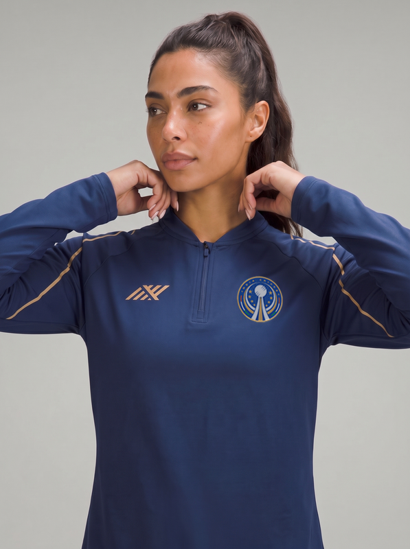 POWERPLAY HALF ZIP TOP