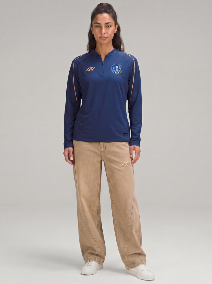POWERPLAY HALF ZIP TOP