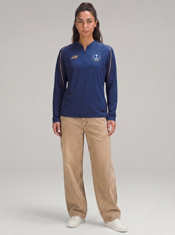 POWERPLAY HALF ZIP TOP