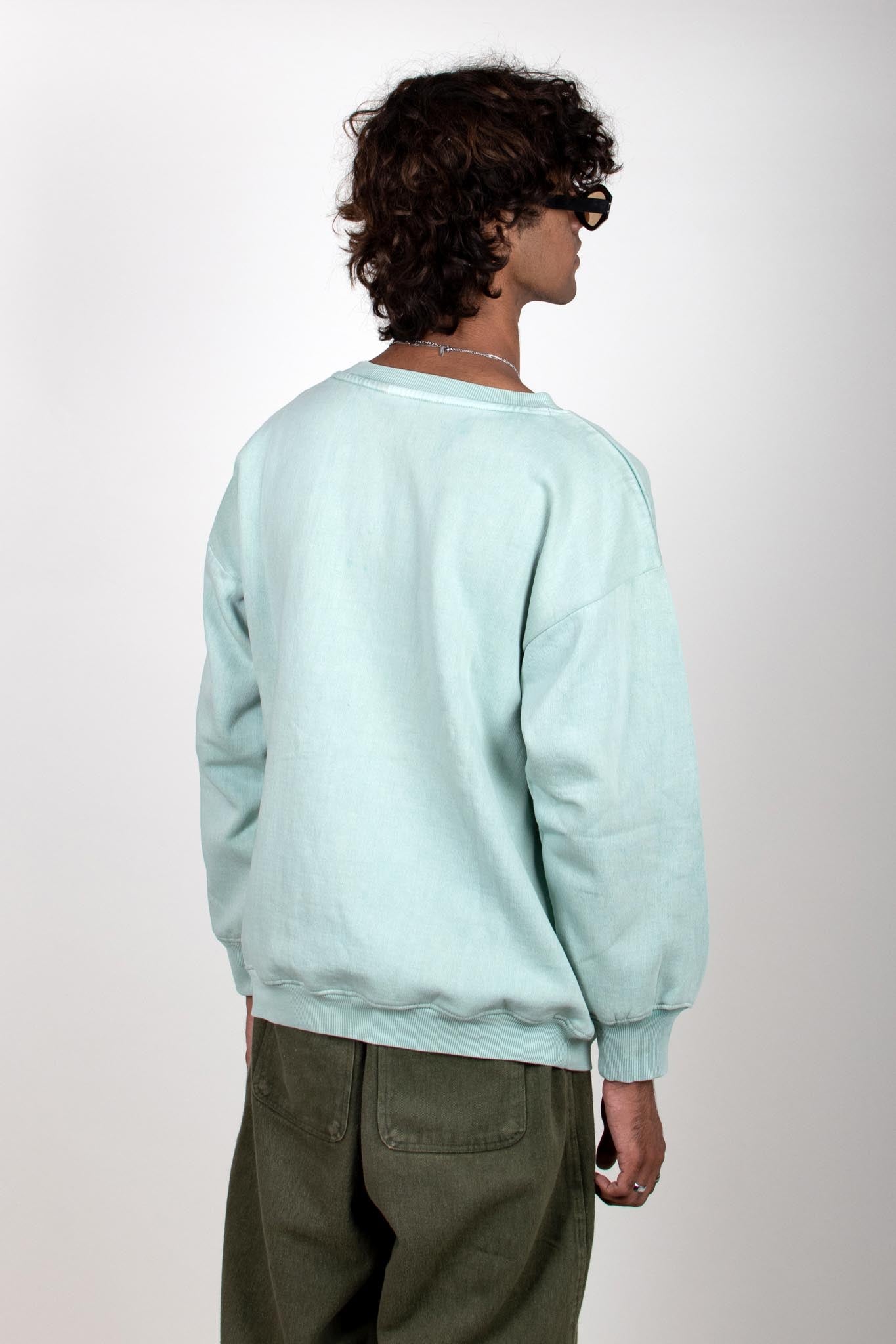Tic-Tac Crewneck - Mint Green