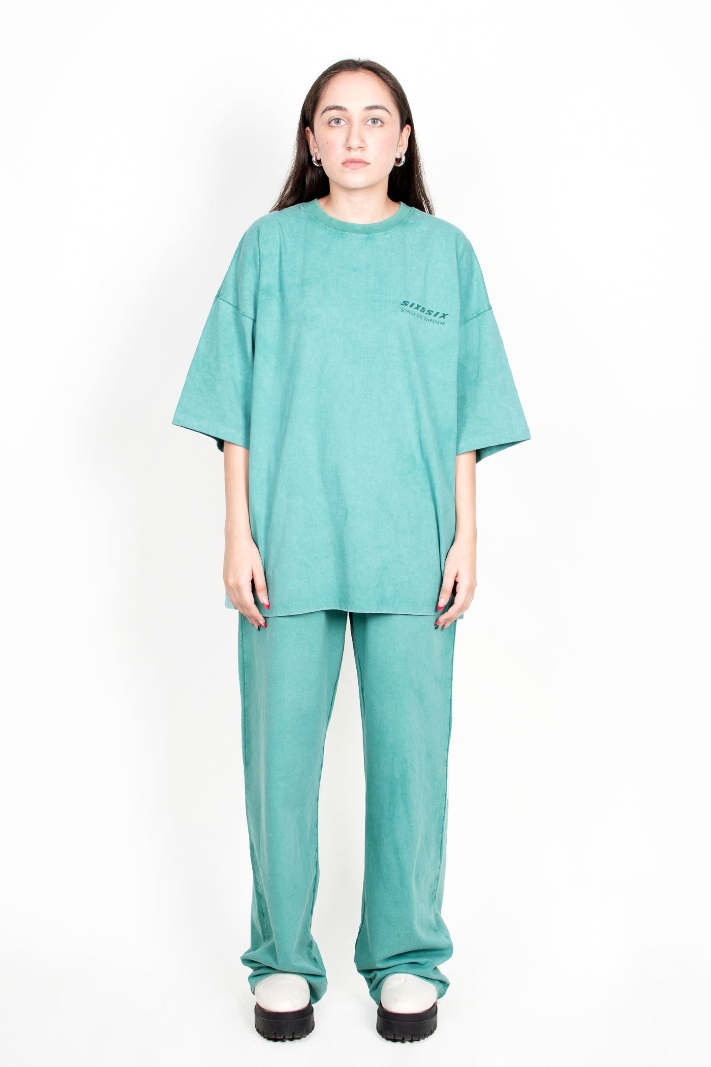 Ba6ix Travel T-shirt Moss