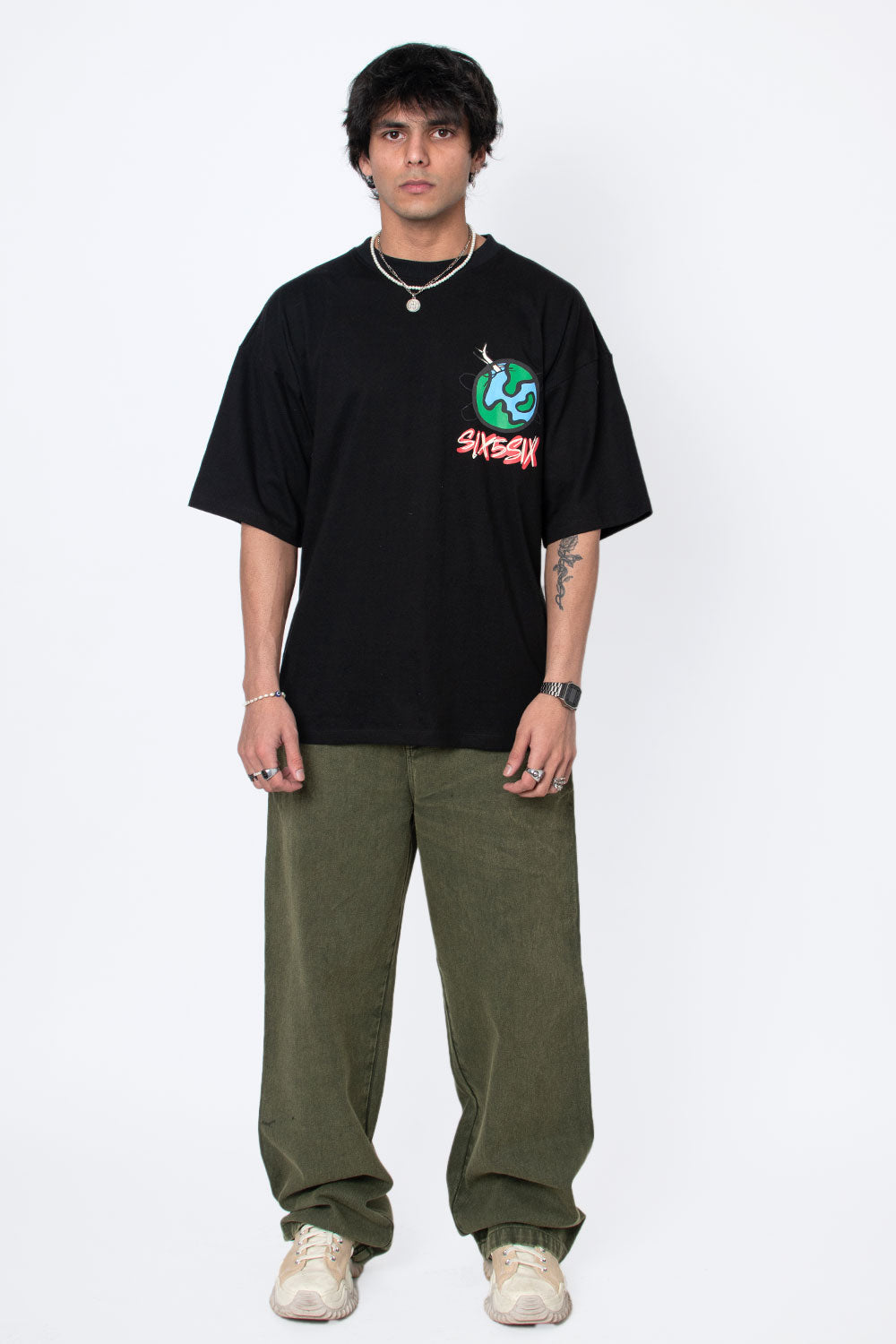 End Of The World Tour Merch T-shirt Black