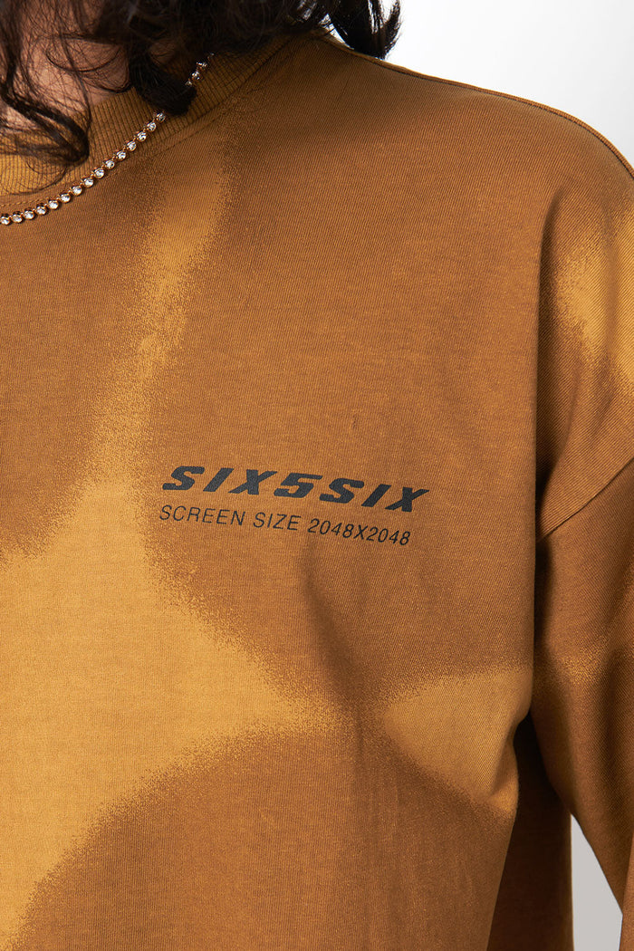Graffiti T-shirt Beige