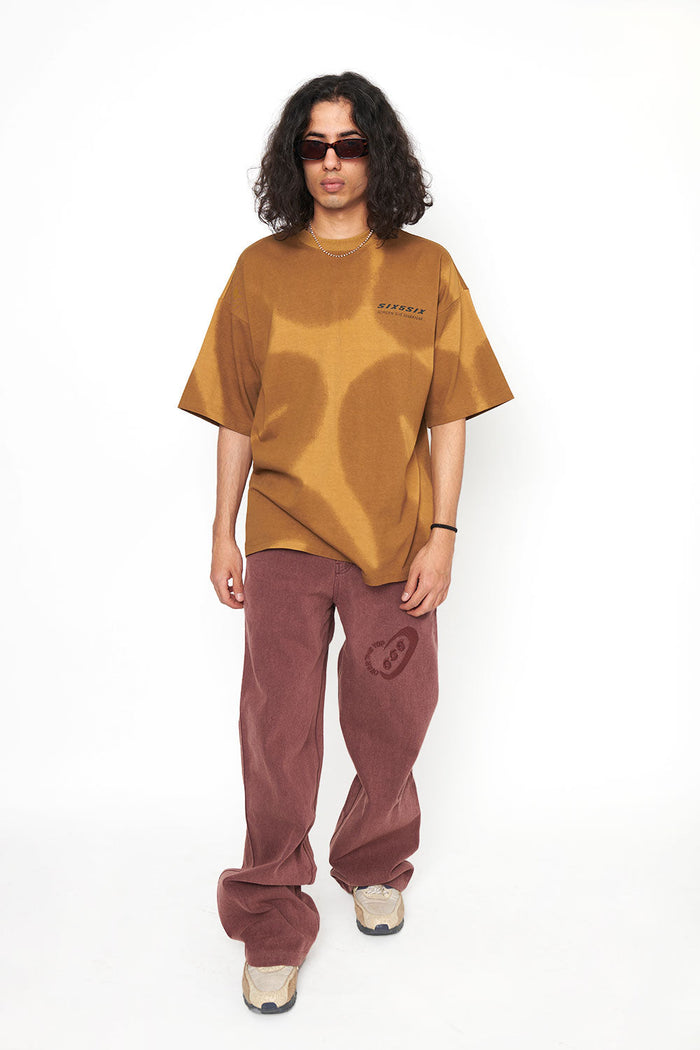 Graffiti T-shirt Beige