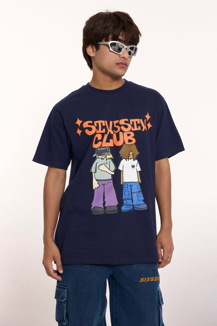 Culture Club T-Shirt - Navy