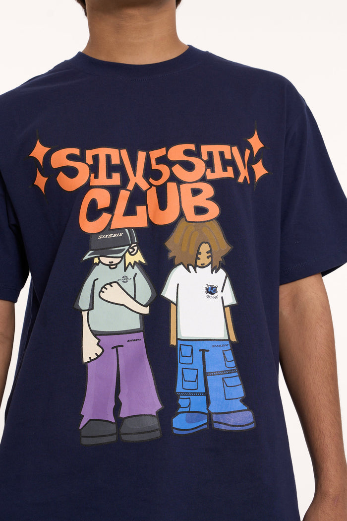 Culture Club T-Shirt - Navy