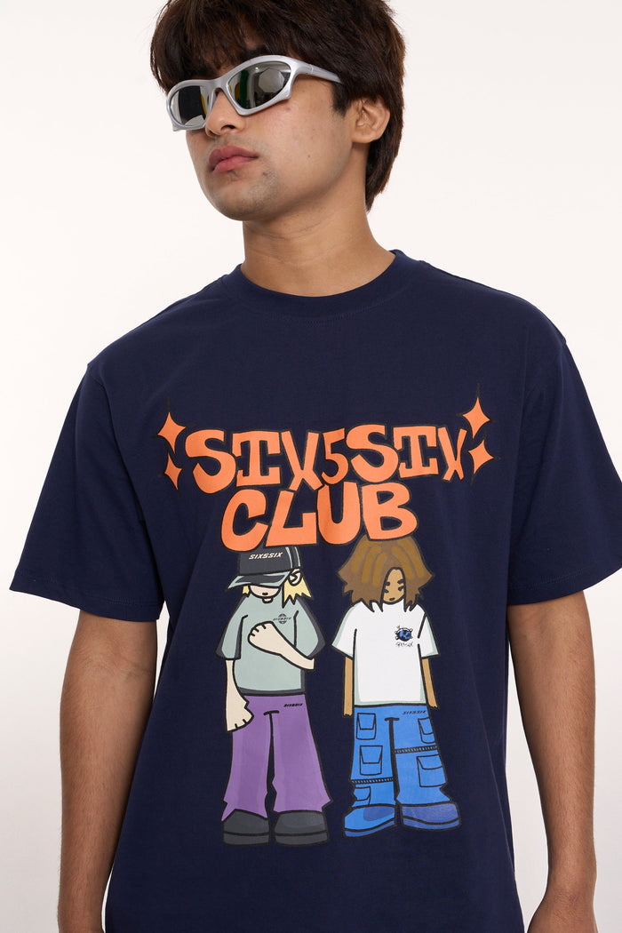 Culture Club T-Shirt - Navy