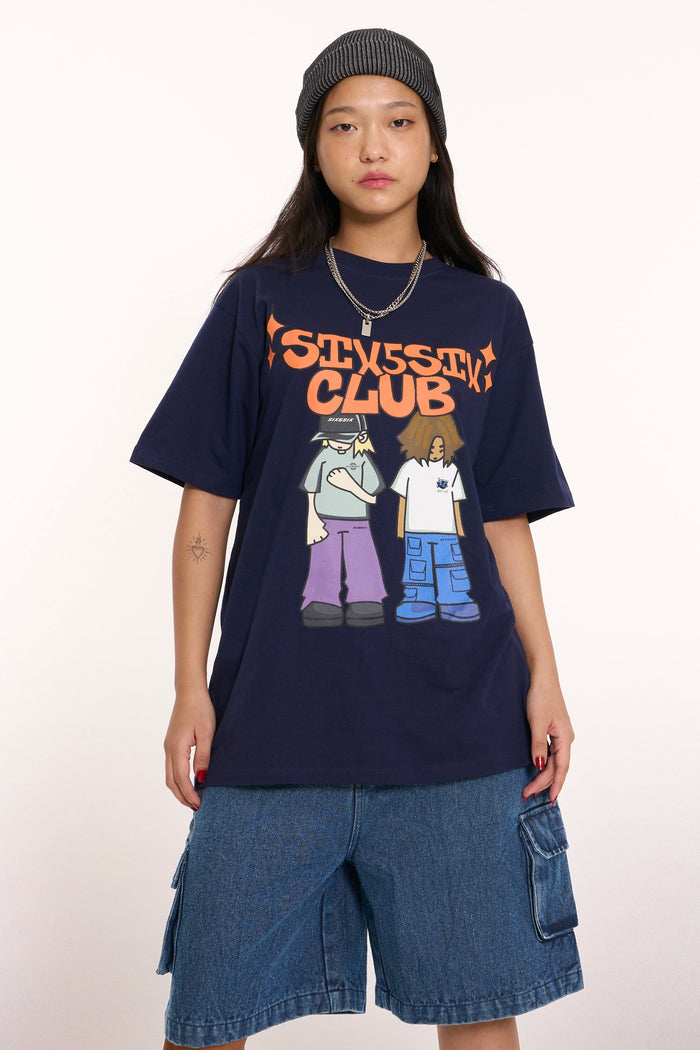 Culture Club T-Shirt - Navy
