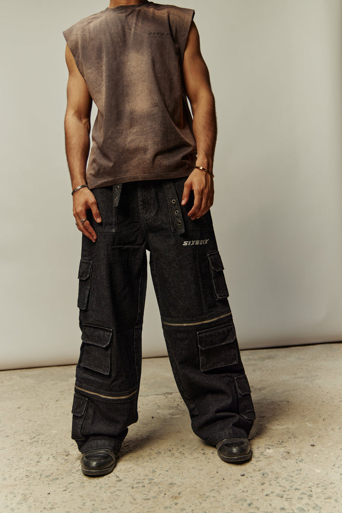 Ozone Denim Cargos