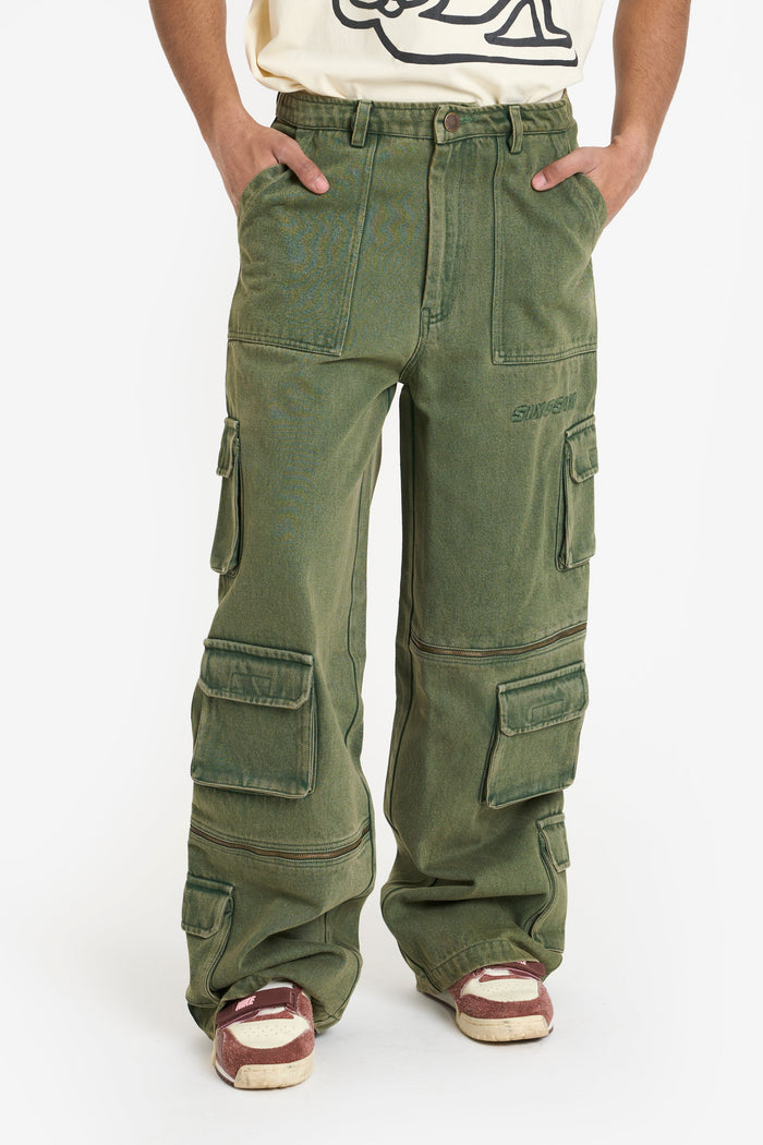 ALGAE DENIM CARGOS