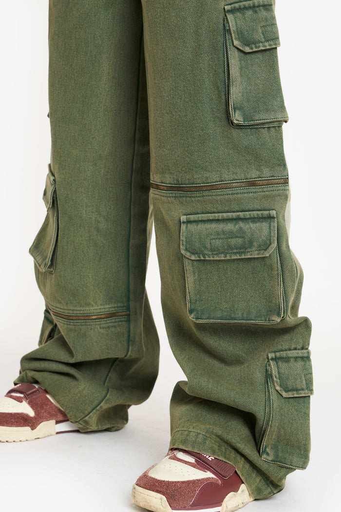 ALGAE DENIM CARGOS