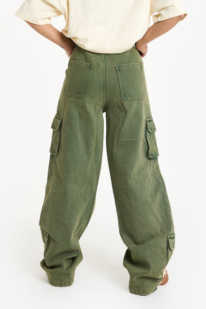 ALGAE DENIM CARGOS